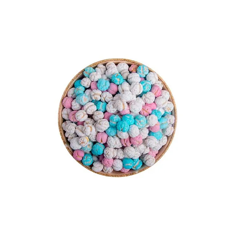 Colorful sweet chickpeas
